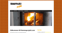 Desktop Screenshot of hemmaprojekt.com