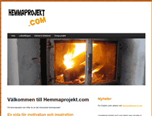 Tablet Screenshot of hemmaprojekt.com